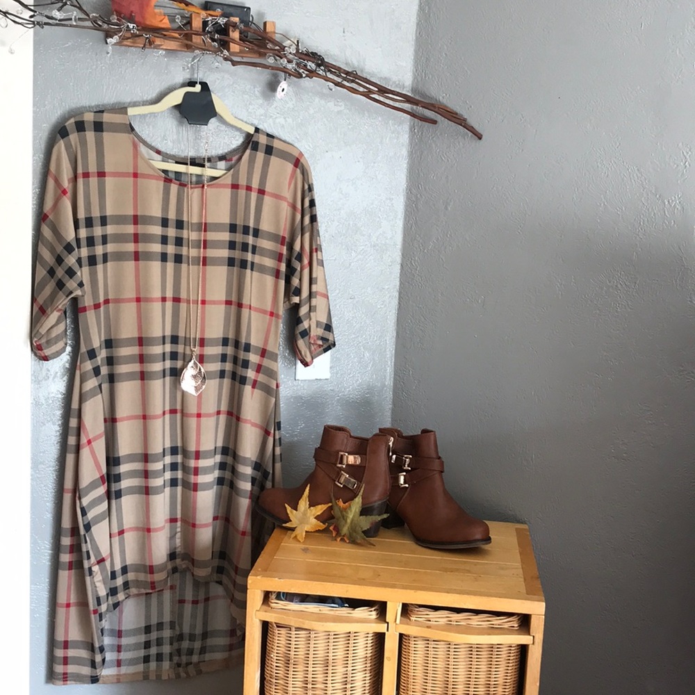 Fall Inspired 🍂🍁 nwot- hi-low tunic